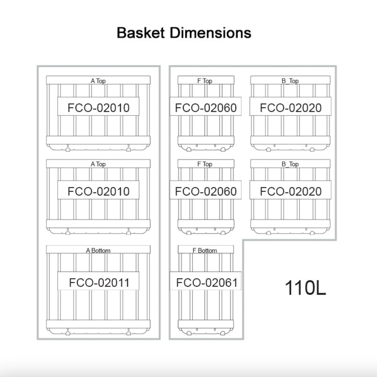 110L Legacy Smart QC Fridge/Freezer